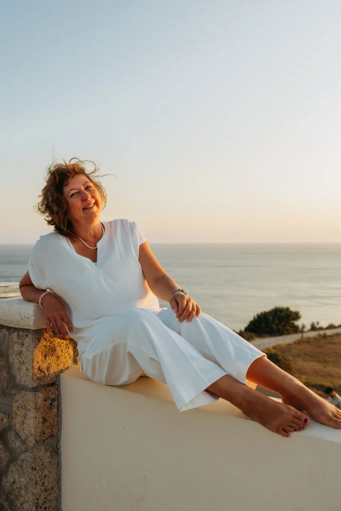 Olga Westerveld am Meer